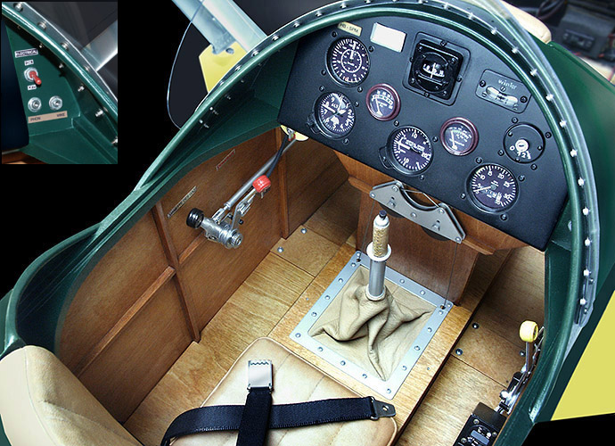 Hinteres Cockpit