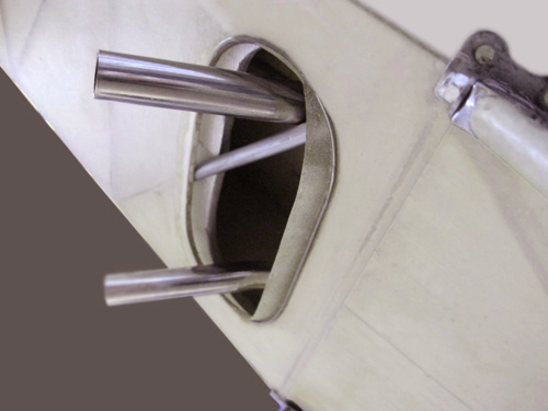 Schalld�mpfer K�hlungsauslass