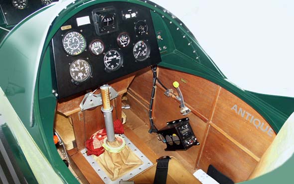 hinteres Cockpit