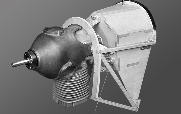 Motorblock am Objekt