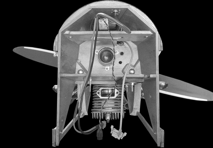 Blick in den Motordom