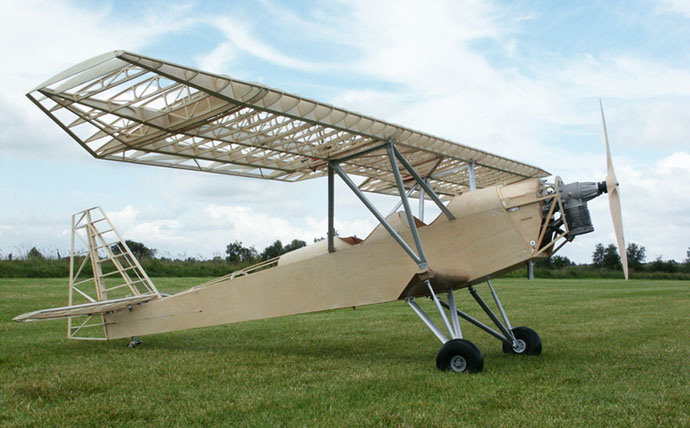 Potez 60 vordere Schr&auml;gansicht